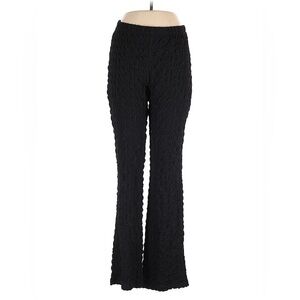 Urban Outfitters Black Ruffled Dress Pants